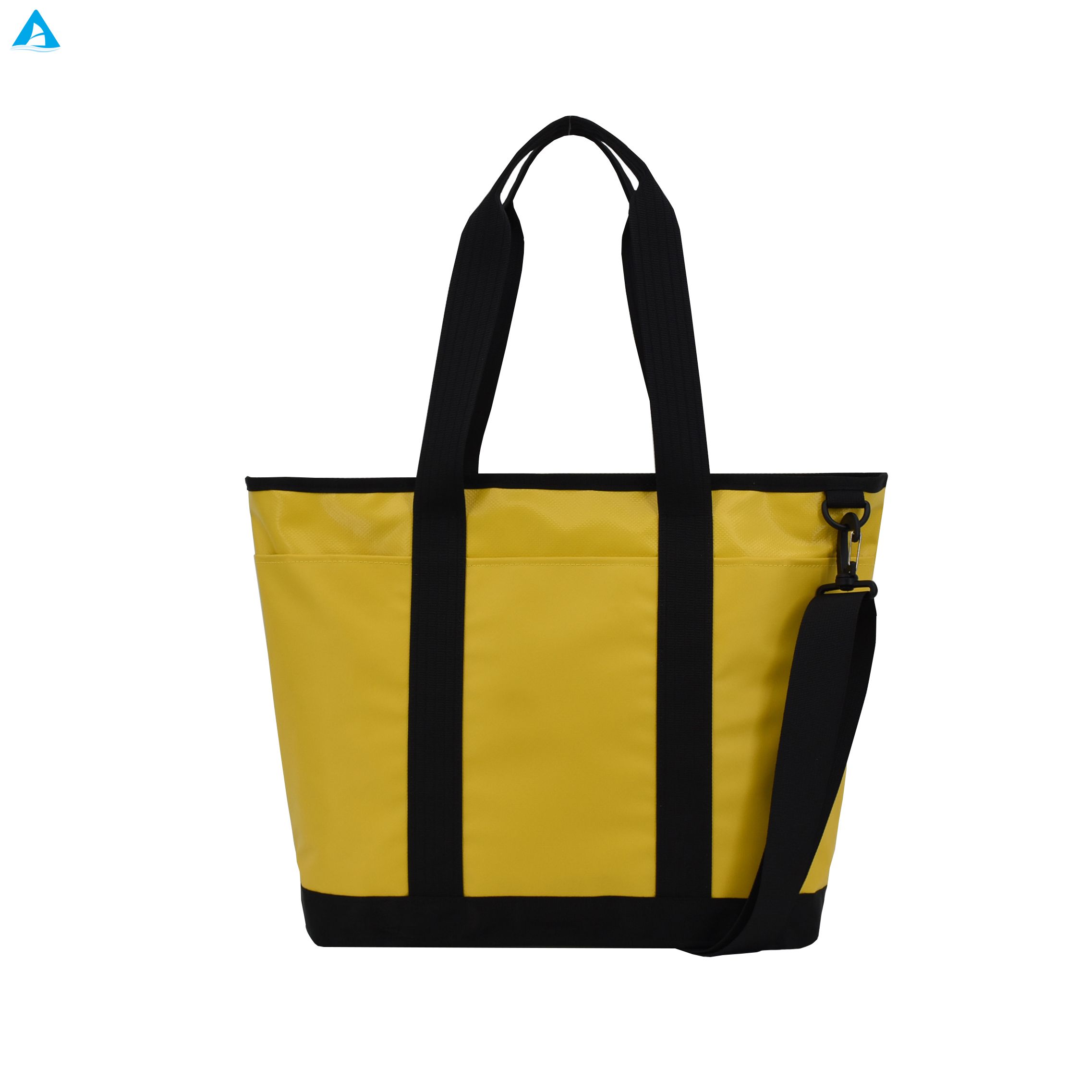 Bolso de mano mate impermeable, diseño 2 en 1 de gran capacidad con correa desmontable, bolso de mano con asa ancha para gimnasio, oficina, viajes diarios
